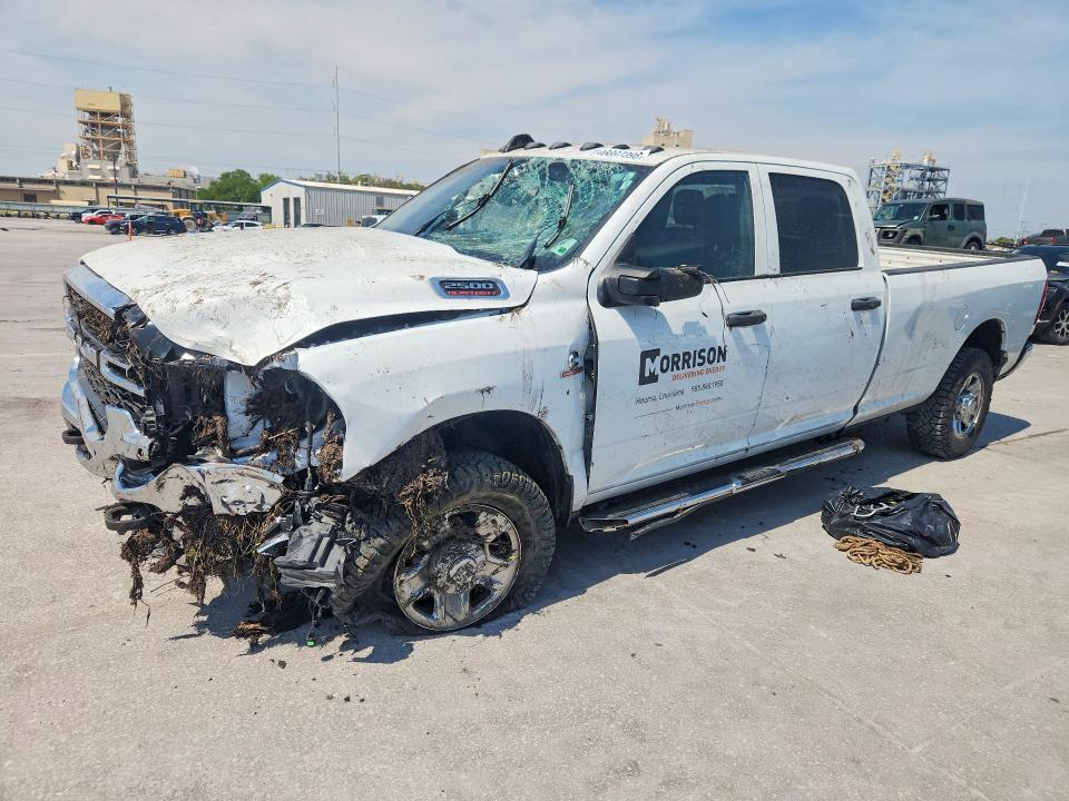 2023 Ram 2500 VIN 3C6UR5HL5PG539956 COPART salvage auction — WATER/FLOOD, Salvage Title, sold $5,300 on 2026-07-15 (photo 1)