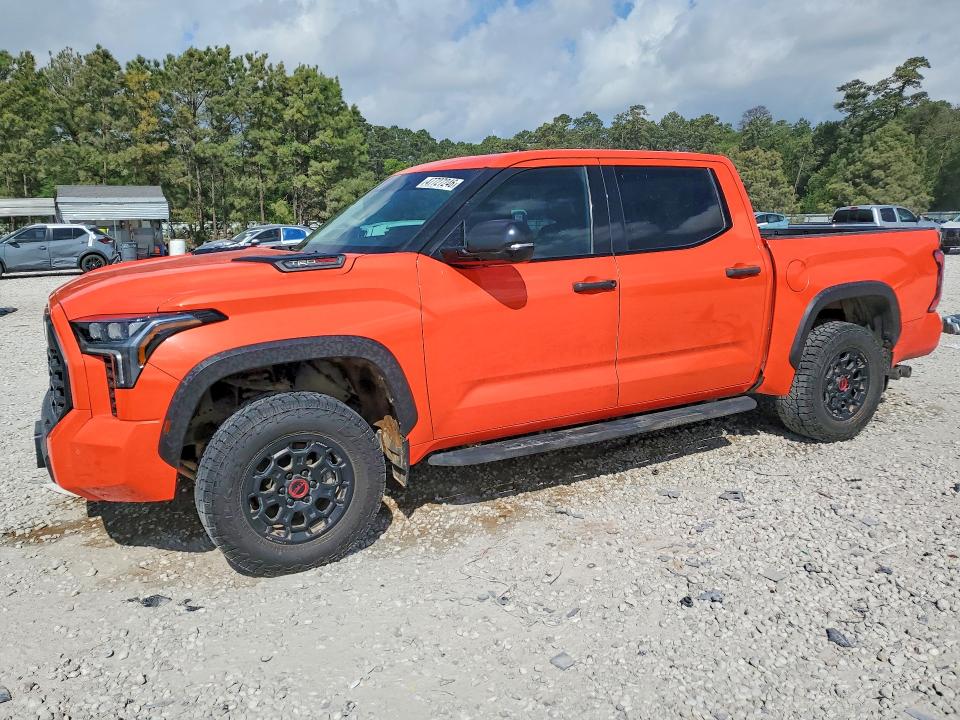 2023 Toyota Tundra VIN 5TFPC5DB1PX024596 COPART salvage auction — REAR END, Tx - Certificate Of Title, sold $23,600 on 2026-07-28 (photo 1)