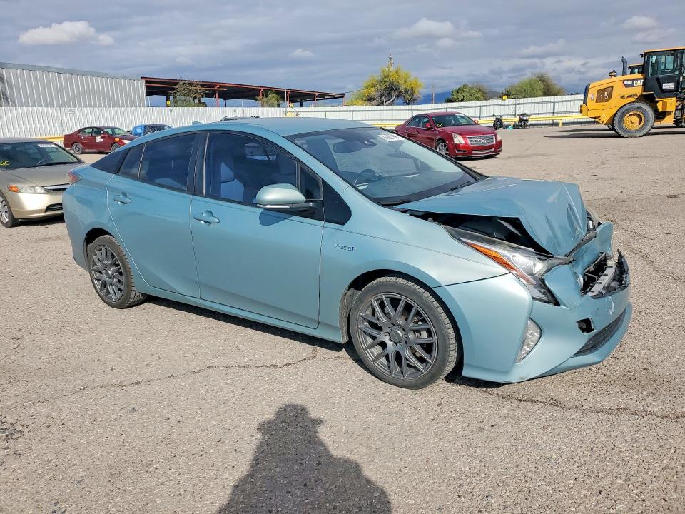 2016 Toyota Prius VIN JTDKARFU5G3510101 COPART salvage auction — FRONT END, Id - Salvage Certificate Of Title, sold $2,700 on 2026-07-17 (photo 4)