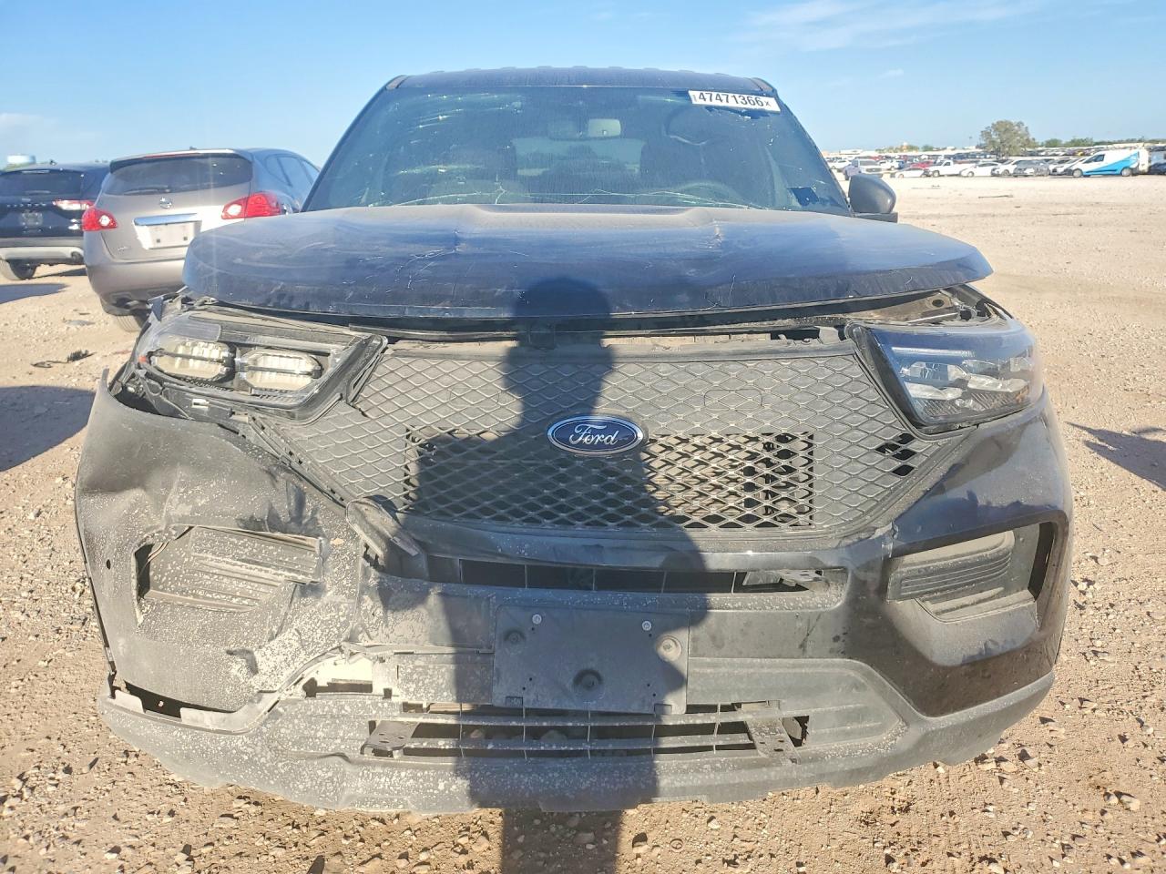 2024 Ford Explorer VIN 1FM5K8AB9RGA26739 COPART salvage auction — Front End, TX - SALVAGE VEHICLE TITLE, sold $5,100 on 2026-07-08 (photo 5)