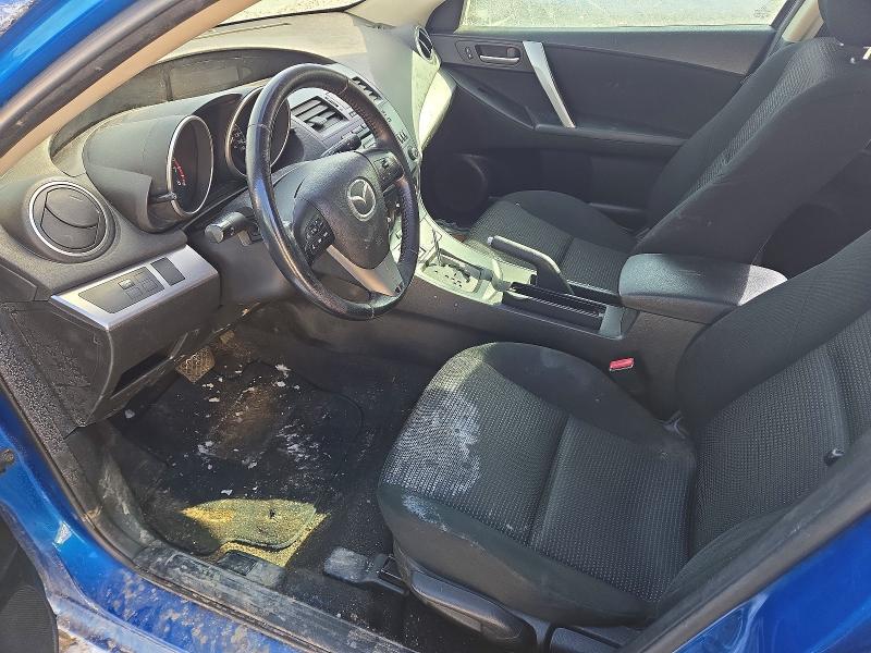 2012 Mazda 3 VIN JM1BL1L77C1669105 COPART salvage auction — FRONT END, Qc - Gravement Accidente, sold $225 on 2026-07-07 (photo 7)