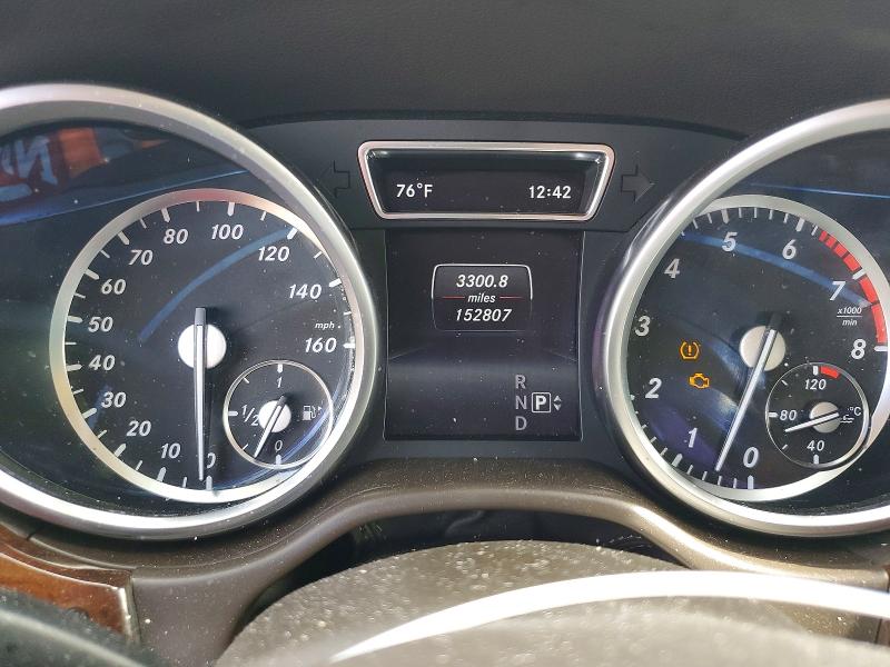2015 Mercedes-benz Gl-class VIN 4JGDF7DE1FA451869 COPART salvage auction — MINOR DENT/SCRATCHES, Fl - Dis/Dlr/Exp Only Clean Title, sold $1,800 on 2026-07-09 (photo 9)