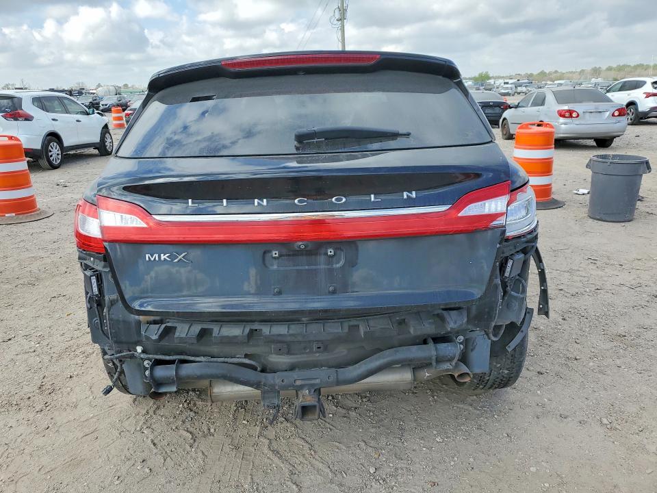 2016 Lincoln Mkx VIN 2LMPJ6LR6GBL60648 COPART salvage auction — FRONT END, Tx - Certificate Of Title, sold $1,150 on 2026-07-09 (photo 6)