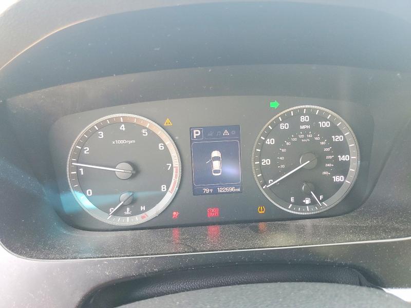 2016 Hyundai Sonata VIN 5NPE24AF2GH265493 COPART salvage auction — SIDE, Tx - Salvage Vehicle Title, sold $1,950 on 2026-07-09 (photo 9)
