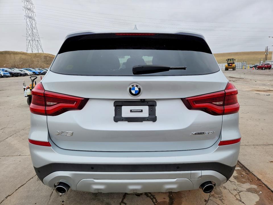 2021 BMW X3 VIN 5UXTY5C05M9E20788 COPART salvage auction — FRONT END, Co - Public - Salvage Title, sold $14,700 on 2026-07-20 (photo 6)