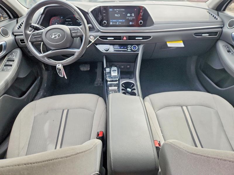 2021 Hyundai Sonata VIN 5NPEF4JA0MH105133 COPART salvage auction — REAR END, Md - Cert Of Salvage > 75% Damage, sold $4,000 on 2026-07-04 (photo 8)