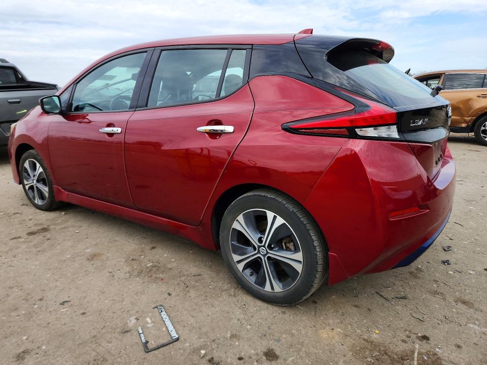 2021 Nissan Leaf VIN 1N4BZ1DV2MC555066 COPART salvage auction — SIDE, Va - Cert Of Title - Salvage, sold $7,200 on 2026-07-15 (photo 2)