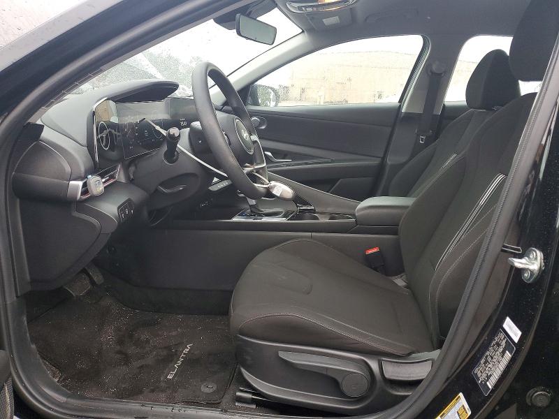 2024 Hyundai Elantra VIN KMHLM4DJ7RU102411 COPART salvage auction — FRONT END, Id - Salvage Certificate Of Title, sold $7,200 on 2026-07-06 (photo 7)