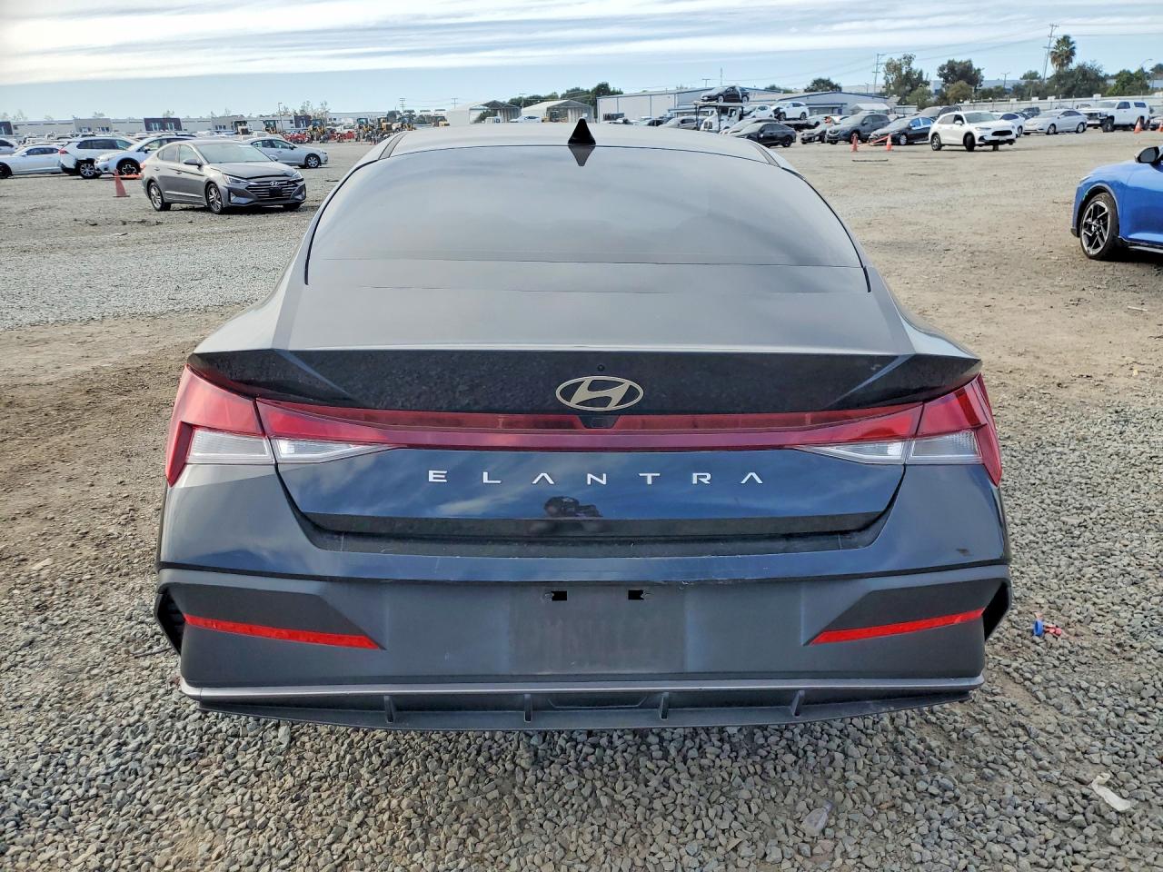 2024 Hyundai Elantra VIN KMHLM4DG9RU775477 COPART salvage auction — Front End, CA - SALVAGE CERTIFICATE, sold $5,700 on 2026-07-10 (photo 6)