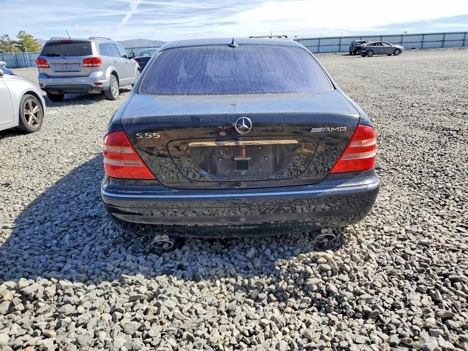 2002 Mercedes-benz S class VIN WDBNG73J02A250526 COPART salvage auction — FRONT END, CA - CERTIFICATE OF TITLE, sold $400 on 2026-07-16 (photo 6)