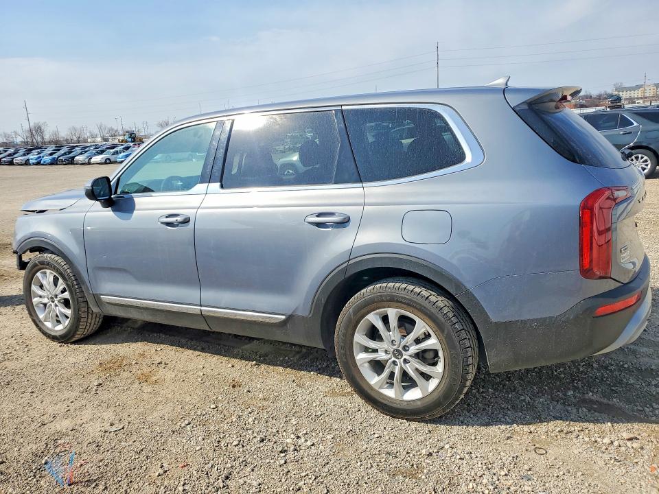 2021 Kia Telluride VIN 5XYP2DHC0MG099580 COPART salvage auction — FRONT END, Ia - Cert Of Title-Salvage Title, sold $5,100 on 2026-07-08 (photo 2)