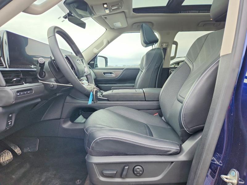 2025 Infiniti Qx80 VIN JN8AZ3BE5S9700278 COPART salvage auction — FRONT END, Ma - Cert Of Title-Salvage, sold $38,750 on 2026-07-22 (photo 7)