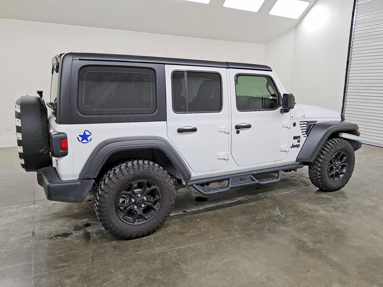 2025 Jeep Wrangler VIN 1C4PJXDN3SW552358 COPART salvage auction — Minor Dent/Scratches, TX - CERTIFICATE OF TITLE, sold $23,500 on 2026-07-09 (photo 3)