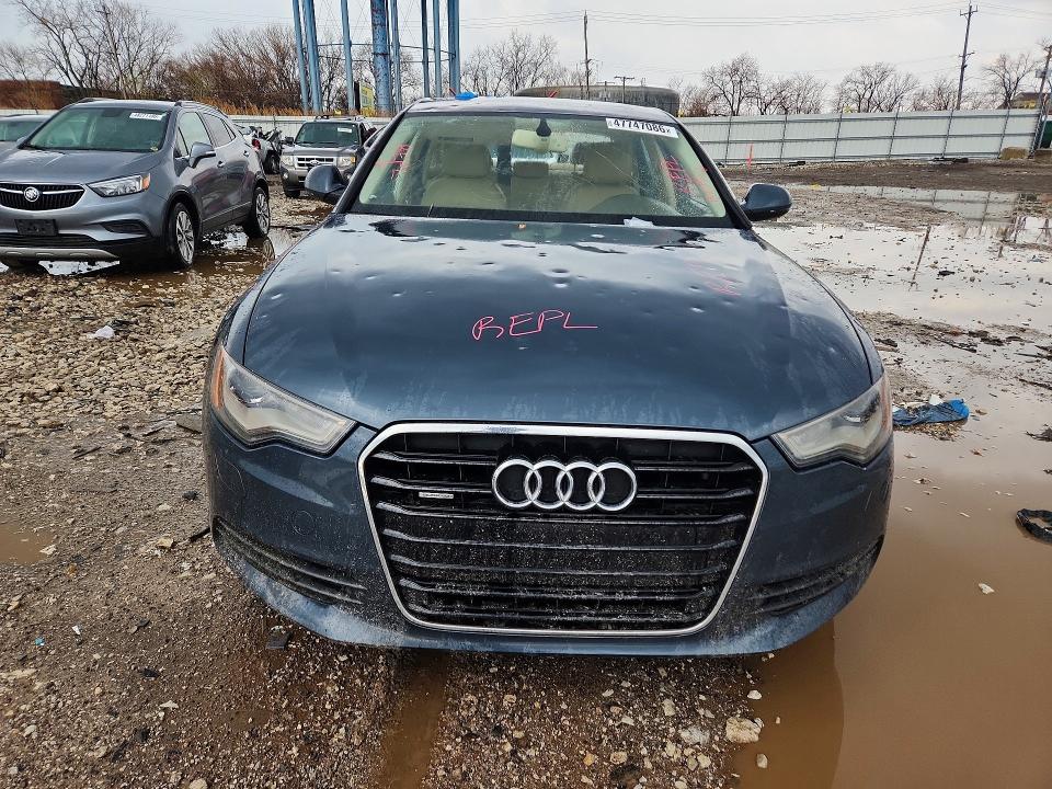 2014 Audi VIN WAUFGAFC5EN075409 COPART salvage auction — HAIL, Il - Salvage Certificate, sold $1,450 on 2026-07-03 (photo 5)