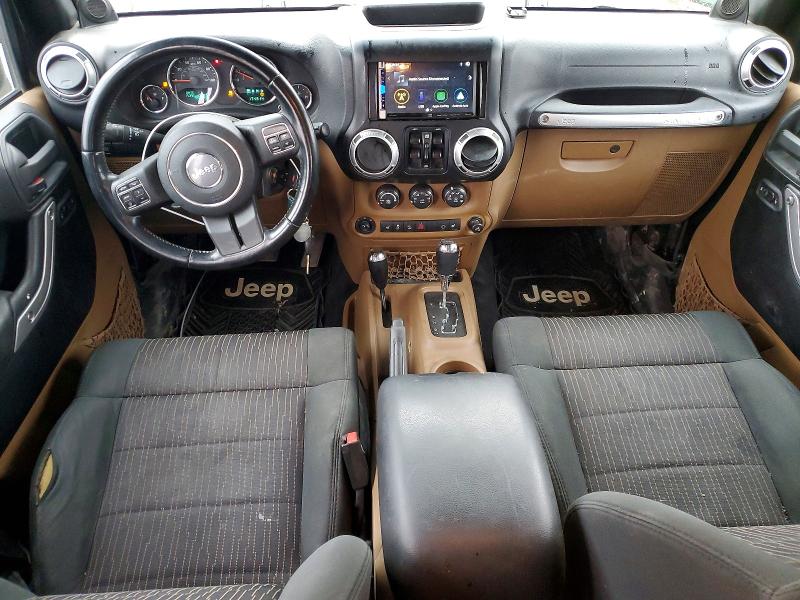 2012 Jeep Wrangler / VIN 1C4BJWFG2CL186088 COPART salvage auction — REAR END, CO - PUBLIC - SALVAGE TITLE, sold $3,500 on 2026-07-09 (photo 8)
