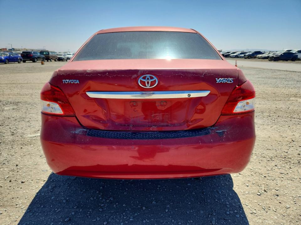 2009 Toyota Yaris VIN JTDBT903694046372 COPART salvage auction — REAR END, Ca - App For Dup Salvage Or Ac, sold $1,050 on 2026-07-02 (photo 6)