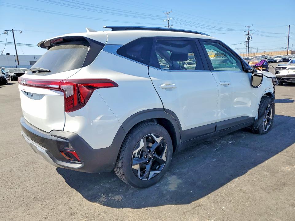 2025 Kia Seltos VIN KNDER2AA0S7817591 COPART salvage auction — FRONT END, Salvage Title, sold $4,550 on 2026-07-13 (photo 3)