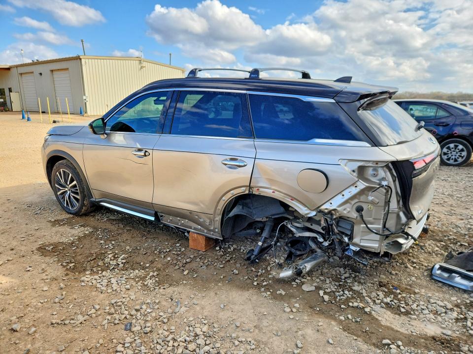 2025 Infiniti Qx60 VIN 5N1AL1HU8SC357724 COPART salvage auction — REAR END, Al - Cert Of Title-Salvage Title, sold $15,600 on 2026-07-22 (photo 2)