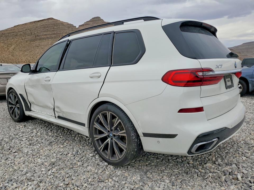 2019 BMW X7 VIN 5UXCW2C54KL083298 COPART salvage auction — SIDE, Nv - Salvage Title, sold $500 on 2026-07-01 (photo 2)