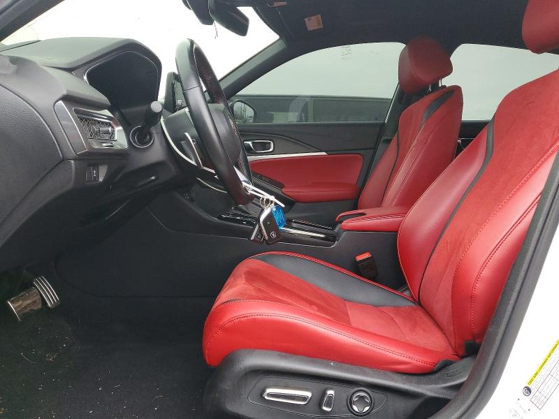 2024 Acura Integra VIN 19UDE4H69RA025054 COPART salvage auction — HAIL, IN - CERT OF TITLE-SALVAGE TITLE, sold $13,000 on 2026-07-20 (photo 7)