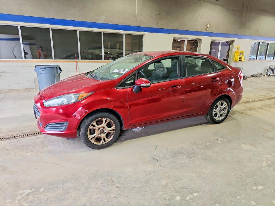 2014 Ford Fiesta VIN 3FADP4BJ3EM189618 — COPART salvage auction photo