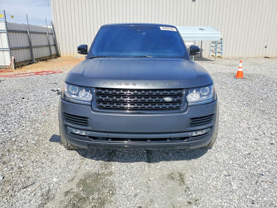 2015 Land rover RANGE ROVER VIN SALGS3TF0FA199881 COPART salvage auction — REAR END, SC - CERT OF TITLE-SALVAGE, sold $11,100 on 2026-09-02 (photo 5)