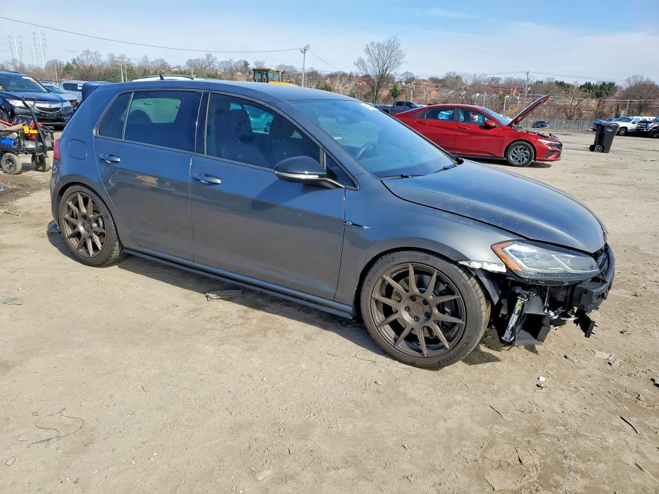 2019 Volkswagen Golf VIN WVWVA7AU0KW145388 COPART salvage auction — MECHANICAL, Salvage Title, sold $10,500 on 2026-07-16 (photo 4)