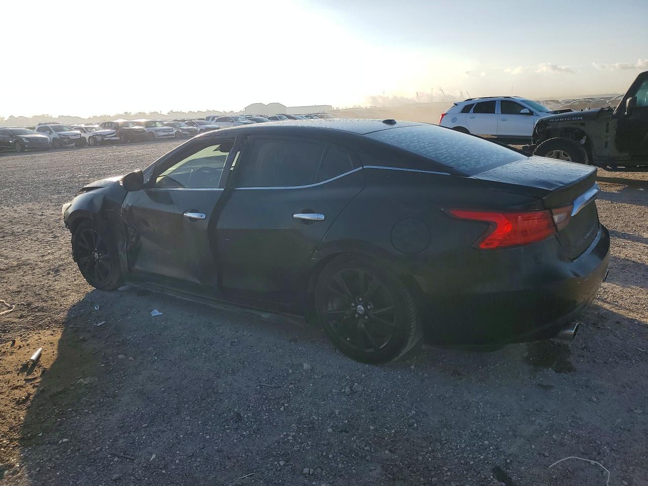 2018 Nissan Maxima VIN 1N4AA6AP3JC389142 COPART salvage auction — Front End, TX - SALVAGE VEHICLE TITLE (P), sold $1,000 on 2026-07-09 (photo 2)