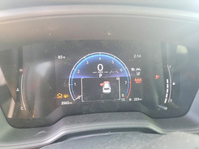 2026 Toyota Corolla cross VIN 7MUCAAAG4TV164922 COPART salvage auction — FRONT END, Nc - Salvage Certificate Of Title, sold $8,300 on 2026-07-27 (photo 9)