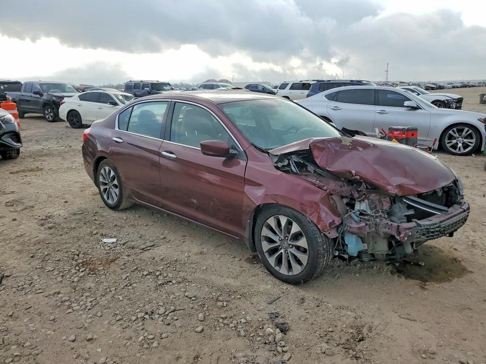 2015 Honda Accord VIN 1HGCR2F34FA260793 COPART salvage auction — FRONT END, Tx - Salvage Vehicle Title, sold $1,000 on 2026-07-02 (photo 4)