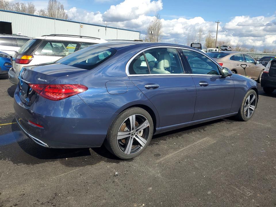 2024 Mercedes-benz C-klasse VIN W1KAF4HB6RR166084 COPART salvage auction — FRONT END, Or - Lien Papers Salvage, sold $875 on 2026-07-20 (photo 3)