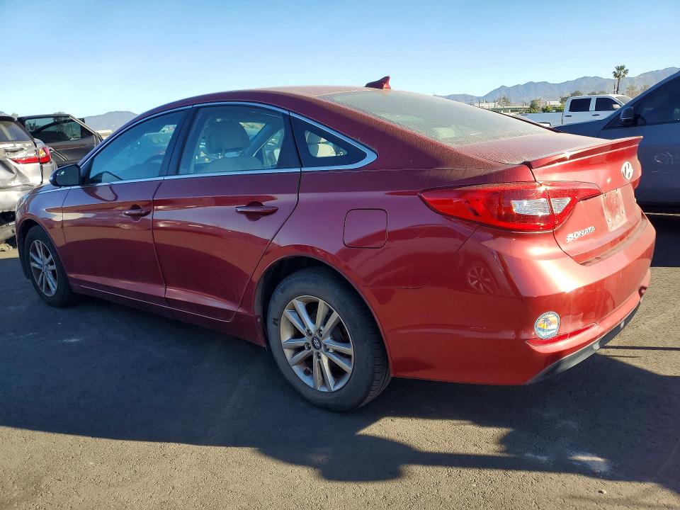 2016 Hyundai Sonata VIN 5NPE24AA1GH432401 COPART salvage auction — MECHANICAL, Ca - Dis/Dlr/Exp Only Clean Title, sold $1,450 on 2026-08-03 (photo 2)