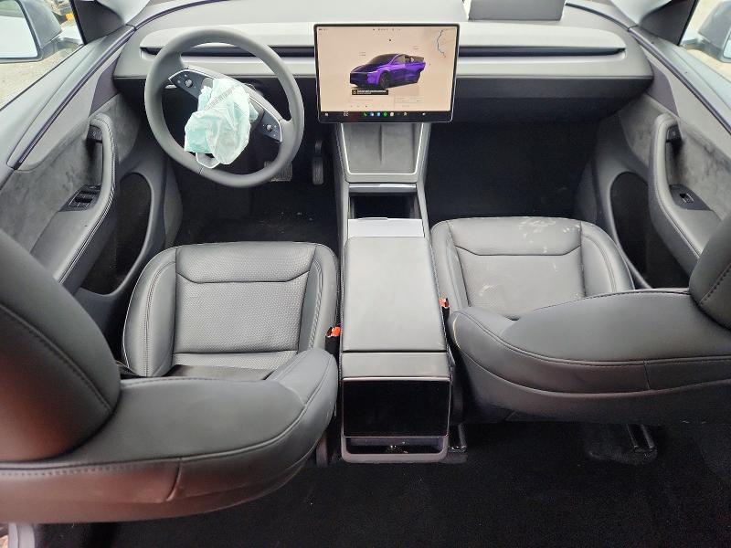 2026 Tesla Model y VIN 7SAYGDEE3TA440357 COPART salvage auction — FRONT END, Pa - Certificate Of Salvage, sold $7,700 on 2026-07-21 (photo 8)
