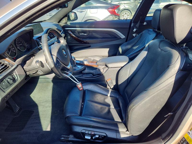 2016 BMW 4er VIN WBA3N9C50GK250375 COPART salvage auction — FRONT END, Md - Cert Of Salvage > 75% Damage, sold $2,250 on 2026-07-07 (photo 7)