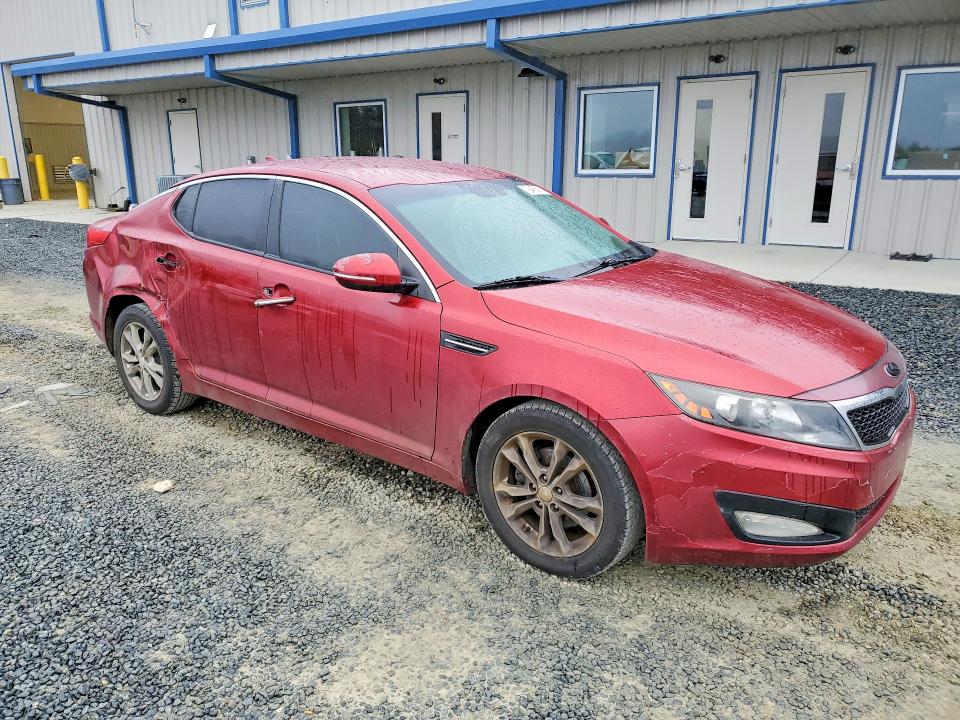 2013 Kia Optima VIN 5XXGN4A75DG210133 COPART salvage auction — REAR END, Nc - Salvage Certificate Of Title, sold $2,050 on 2026-07-02 (photo 4)
