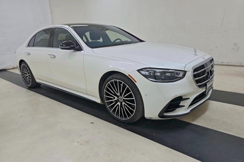 2021 Mercedes-benz S class VIN W1K6G7GB1MA049655 COPART salvage auction — Normal Wear, CA - CERTIFICATE OF TITLE (P), sold $44,500 on 2026-04-27 (photo 1)