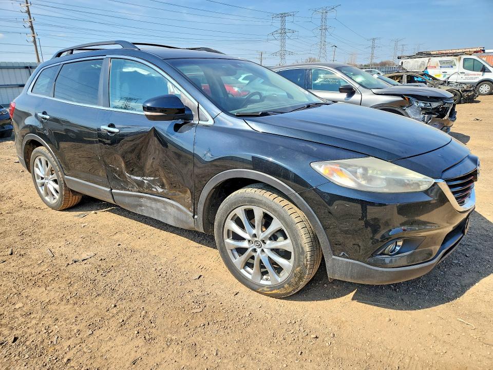 2015 Mazda Cx-9 VIN JM3TB3DA5F0456880 COPART salvage auction — SIDE, Il - Salvage Certificate, sold $850 on 2026-07-14 (photo 4)