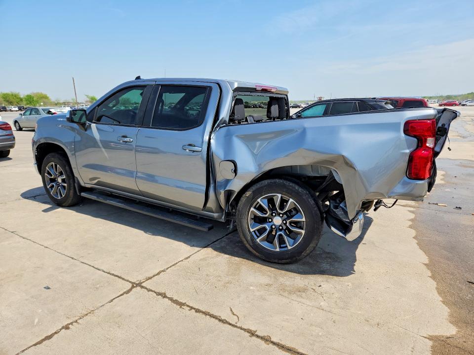 2024 Chevrolet Silverado 1500 VIN 1GCPACEK0RZ243811 COPART salvage auction — REAR END, Tx - Salvage Vehicle Title, sold $6,400 on 2026-07-09 (photo 2)