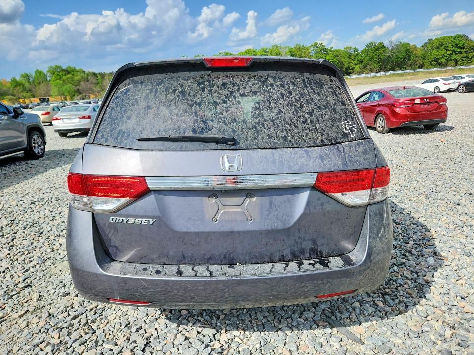 2016 Honda Odyssey VIN 5FNRL5H27GB035938 COPART salvage auction — FRONT END, Ga - Cert Of Title-Salvage, sold $975 on 2026-07-09 (photo 6)