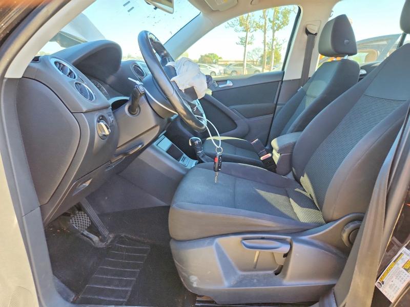 2013 Volkswagen Tiguan VIN WVGAV3AX7DW567145 COPART salvage auction — FRONT END, Salvage Title, sold $500 on 2026-08-18 (photo 7)