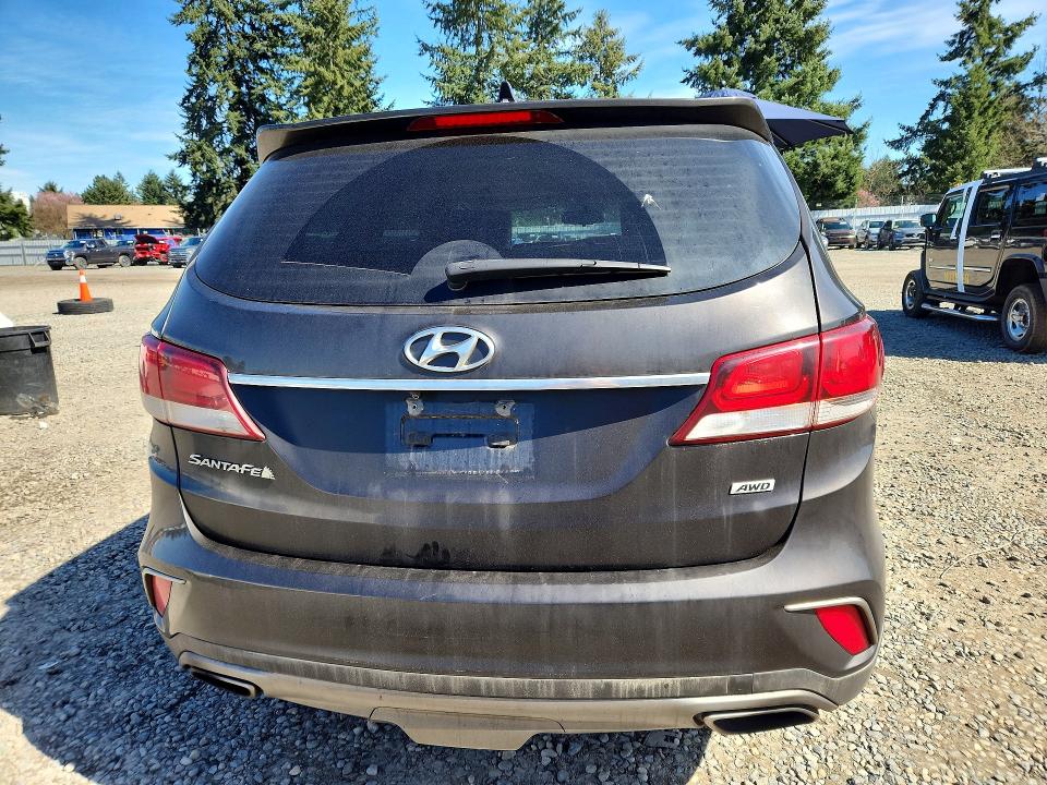 2017 Hyundai VIN KM8SMDHF0HU201121 COPART salvage auction — NORMAL WEAR, Mt - Certificate Of Title, sold $3,500 on 2026-07-14 (photo 6)