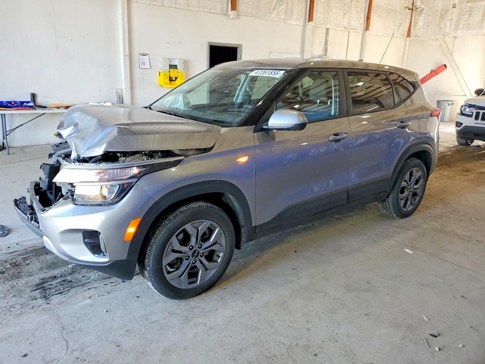 2024 Kia Seltos VIN KNDEPCAAXR7478554 COPART salvage auction — FRONT END, Id - Salvage Certificate Of Title, sold $4,450 on 2026-07-13 (photo 1)