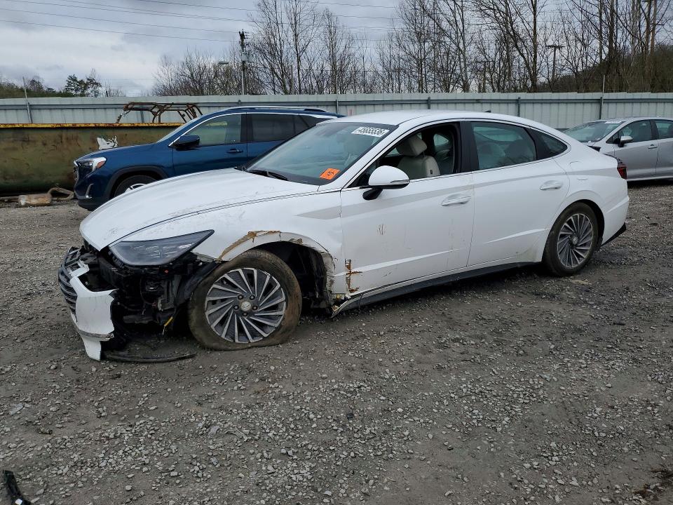 2023 Hyundai VIN KMHL34JJ3PA070563 COPART salvage auction — FRONT END, Wv - Salvage Certificate, sold $5,300 on 2026-07-23 (photo 1)