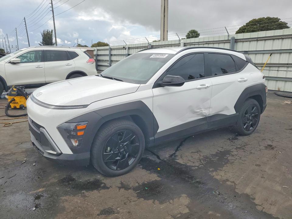 2026 Hyundai Kona VIN KM8HF3AB6TU357405 COPART salvage auction — SIDE, Fl - Cert Of Title Slvg Rebuildable, sold $10,100 on 2026-07-06 (photo 1)