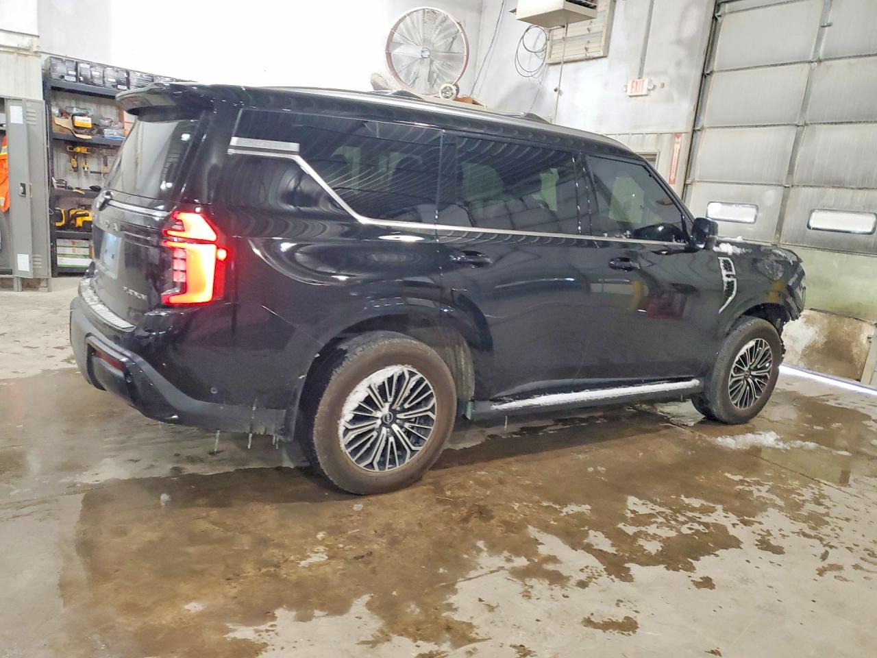 2025 Nissan Armada VIN JN8AY3EB5S9100705 COPART salvage auction — Front End, MO - SALVAGE CERTIFICATE OF TITLE, sold $49,000 on 2026-07-07 (photo 3)