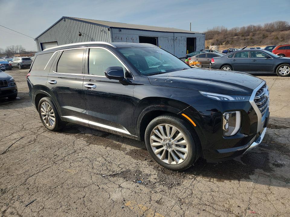 2020 Hyundai VIN KM8R5DHE5LU165938 COPART salvage auction — HAIL, Il - Salvage Certificate, sold $6,200 on 2026-07-08 (photo 4)