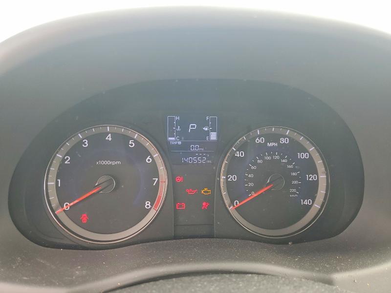 2016 Hyundai Accent VIN KMHCT4AE4GU977131 COPART salvage auction — WATER/FLOOD, MI - CERT OF TITLE-SALVAGE FLOOD, sold $500 on 2026-07-02 (photo 9)