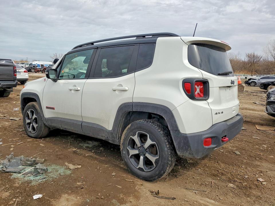 2022 Jeep Renegade VIN ZACNJDC1XNPN79964 COPART salvage auction — FRONT END, IL - SALVAGE CERTIFICATE, sold $2,300 on 2026-07-03 (photo 2)