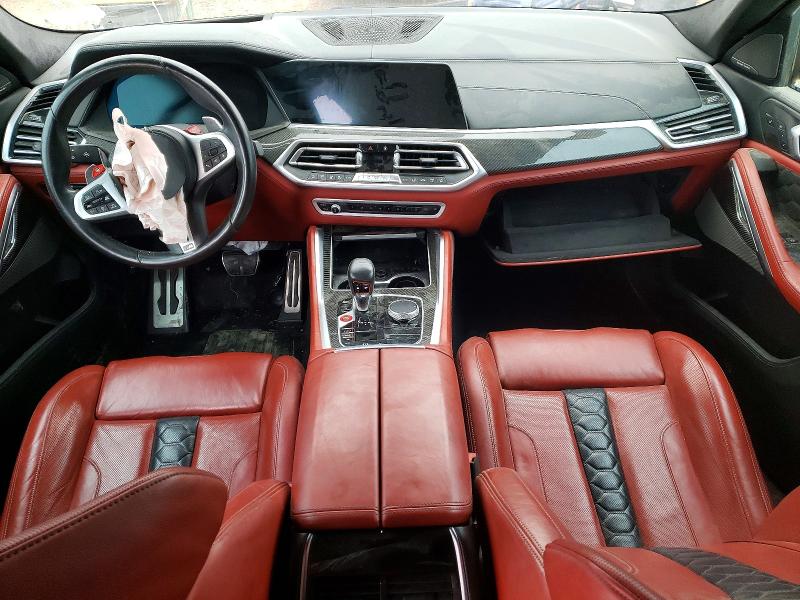 2021 BMW X6 VIN 5YMCY0C09M9E09840 COPART salvage auction — FRONT END, Tx - Certificate Of Title, sold $27,750 on 2026-07-02 (photo 8)