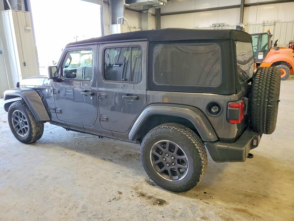 2021 Jeep Wrangler unlimited VIN 1C4HJXDN3MW712097 COPART salvage auction — MINOR DENT/SCRATCHES, Mo - Certificate Of Title, sold $18,400 on 2026-07-09 (photo 2)